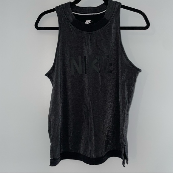 Nike Women’s Athletic Tank Top Black Reflective Activewear M - Picture 2 of 5